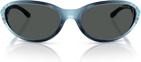 Arnette Mens AN4368 Raven Oval Sunglasses, Flashcoat Purple/Grey Mirrored Silver, 64 mm in Saudi Arabia