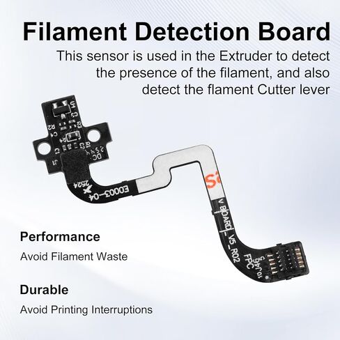 ملحقات الطابعة ثلاثية الأبعاد P1P P1S Hall Switch Board مع كابل FPC لمختبر Bambu Lab P1S、P1P، لاكتشاف وجود المواد الاستهلاكية في Hotend Extruder (سلسلة P1) in Kuwait