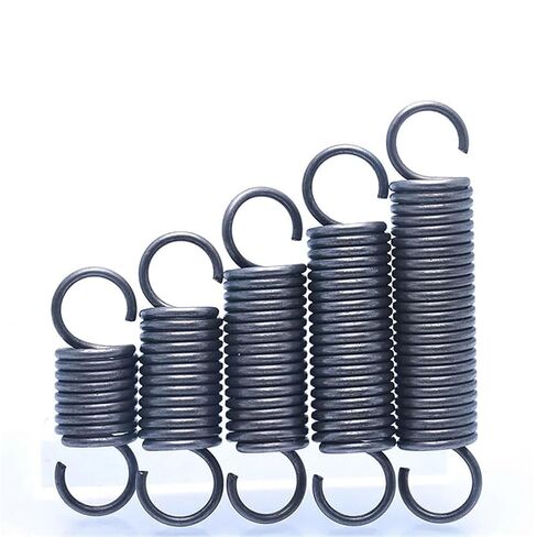 Double Hook Springs, Wire Dia 1mm*OD 10/12mm Tension Spring with Open Hook Extension Springs Length 25-60mm,5pcs(1x10x35mm) in Kuwait