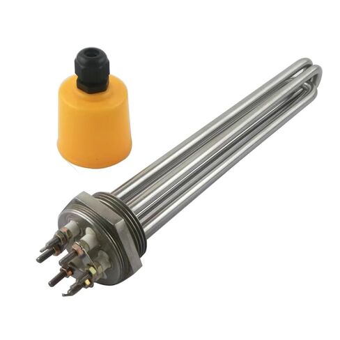 1.2Inch DN32=41mm Full 304 Stainless Steel Immersion Water Heating Element for Tankless 110V/220V/380V 3kw/6kw/9kw/12kw 1Pcs(230L 4.5KW,380V) in Kuwait