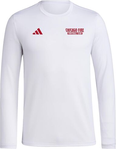 Adidas Mens Chicago Fire Fc Pre-Game Long Sleeve T-Shirt in Kuwait