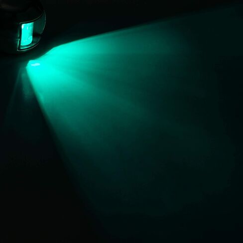 مجموعة مصابيح الملاحة LED للتركيب الجانبي RecPro 12V باللون الأحمر/الأخضر in Kuwait