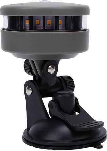 Garosa Boat Navigation Light 2NM LED Anchor Light with Suction Cup Base, IP67 & Battery Powered for Small Boats, Kayaks & Paddleboards in Kuwait