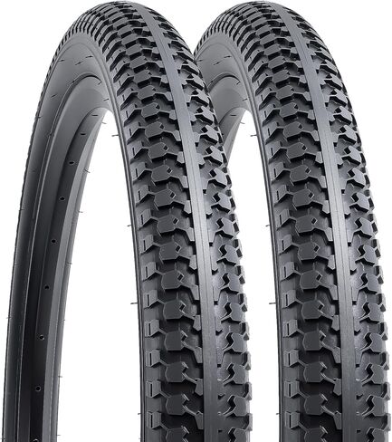 2-PCS 24" Bike Tires 24x2.125 57-507| Durable, Fast, Folable Tires for Gravel, Cruiser, Hybrid Road Bicycle Tires 24 x 2.125 (Y-1448) in Kuwait
