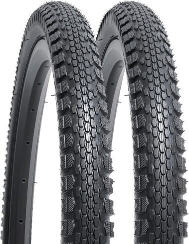 YUNSCM 20" Bike Tires 20x1.35 37-406 Compatible BMX, Street, Road Bike 20 x 1.35 Bicycle Tires 2-PCS (Y-1420) in Kuwait