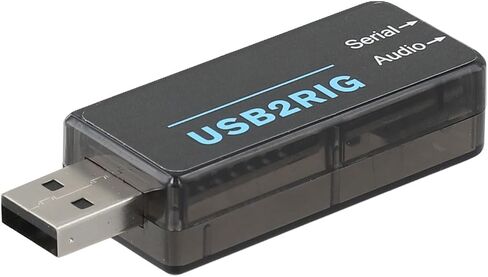 USB لواجهة بطاقة الصوت لراديو الهواة، محول التحكم AUDIO2RIG PTT مع محول الصوت وعزل Optocoupler، متوافق مع yaesu لـ icom Jianwu، يدعم النوافذ لـ in Kuwait