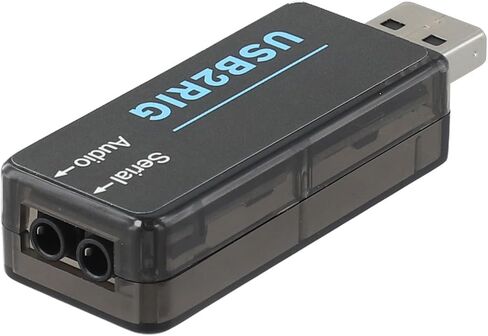 USB لواجهة بطاقة الصوت لراديو الهواة، محول التحكم AUDIO2RIG PTT مع محول الصوت وعزل Optocoupler، متوافق مع yaesu لـ icom Jianwu، يدعم النوافذ لـ in Kuwait