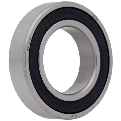 [2-Pack] 6007-2RS - Deep Groove Radial Ball Bearing 1.378 in x 2.441 in x 0.551 in (ID x OD x W) | 35 mm x 62 mm x 14 mm (ID x OD x W) with Double Rubber Seal, Clearance C3 in Kuwait