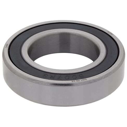 [2-Pack] 6007-2RS - Deep Groove Radial Ball Bearing 1.378 in x 2.441 in x 0.551 in (ID x OD x W) | 35 mm x 62 mm x 14 mm (ID x OD x W) with Double Rubber Seal, Clearance C3 in Kuwait