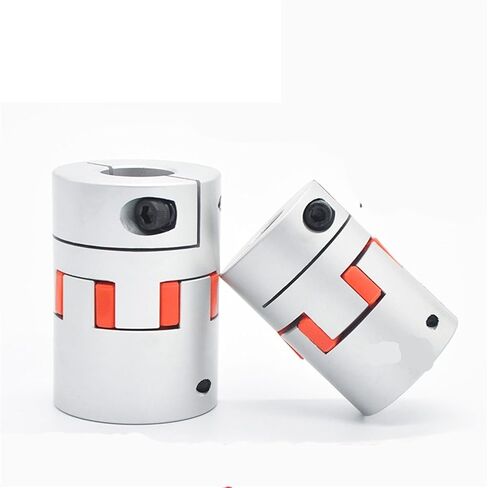 CF-03/BW D30L40 series1PCS Flexible Plum clamp Coupler D30 L40 Shaft Size Jaw Shaft Coupling 8/10/12/14/16mm D30L40(6x6.35) in Kuwait