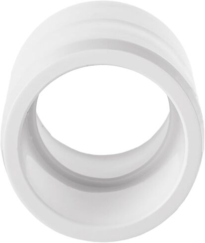 YOUNTHYE 40PCS 3/4 PVC Pipe Coupling Adapter Pipe Fittings Socket x Socket PVC Pipe Slip Socket Connectors Sch40 PVC Coupling White PVC Straight Pressure Pipe Fittings for Home or Industrial Use in Kuwait