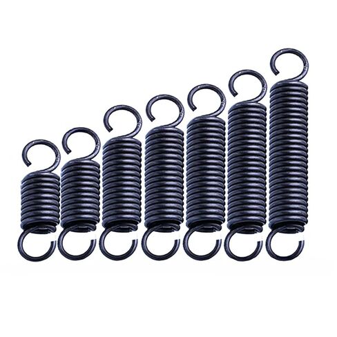 Double Hook Springs, Wire Dia 1.2mm*OD 12/14mm with Open Hook Extension Pullback Spring Length 30-60mm, 5pcs(1.2x12x45mm) in Kuwait