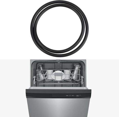 2pcs Dishwasher Circulation Pump O-Ring 75x4mm/65x4mm 154247001 154246901 Compatible with Frigidaire in Kuwait
