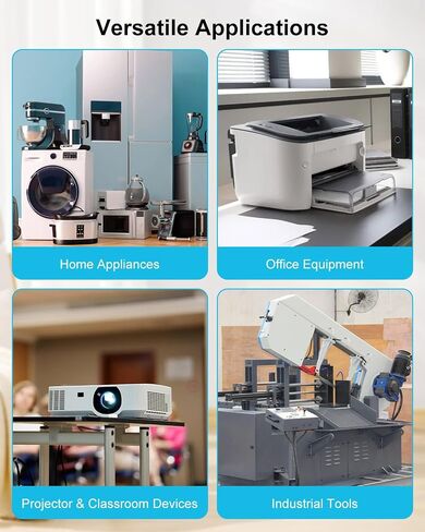 عداد طاقة تيار متردد 20 أمبير، 125 فولت 5-15P إلى 5-15R/5-20R/6-15R/6-20R، 4 في 1 LCD رقمي متعدد، الجهد الكهربي الحالي تردد الطاقة عامل الطاقة مراقب الطاقة لمولد RV للمكتب المنزلي in Kuwait