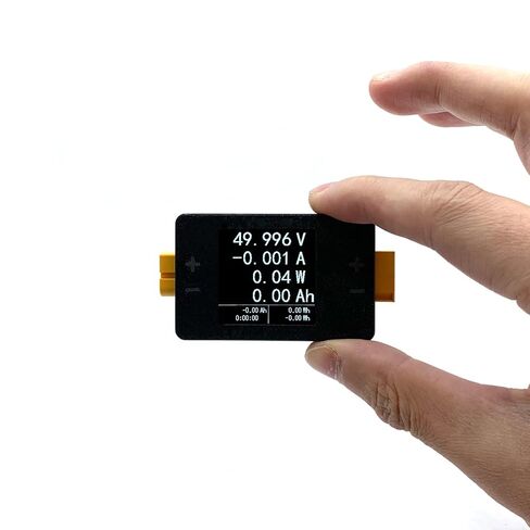 8-150V 25A Power Meter, with XT60 Interface LCD Display | LIPO Battery Tester, RC Voltage Capacity Power Analyzer, Battery Voltage Capacity Tester in Kuwait