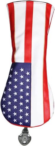 USA Golf Head Covers for Driver & Fairway Woods - Premium Leather Headcovers, Designed to Fit All Woods and Drivers (Fairway Cover) in Saudi Arabia