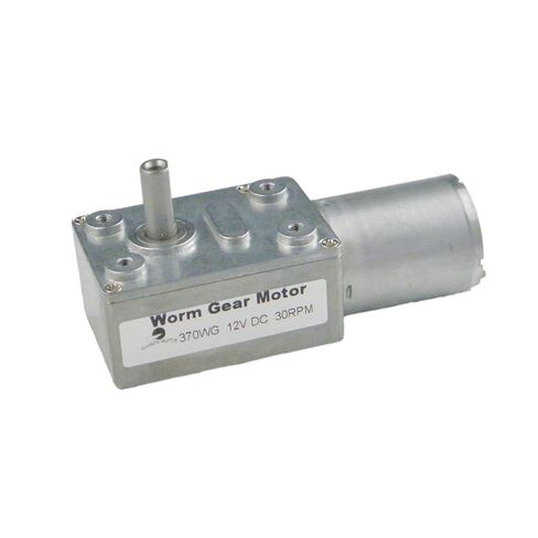 CHACNS 370WG Electric Motor 12V DC 100RPM Reducer Worm Geared Drive Motor in Kuwait