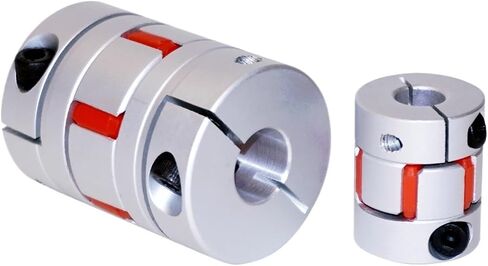 CF-03/BW series1PCS Flexible plum clamp coupler D45L78 shaft size Jaw shaft coupling 10/12/14/16/18/20/22/24/25mm D45 L78(12x17) in Kuwait