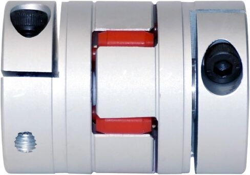 CF-03/BW series1PCS Flexible plum clamp coupler D45L78 shaft size Jaw shaft coupling 10/12/14/16/18/20/22/24/25mm D45 L78(12x17) in Kuwait