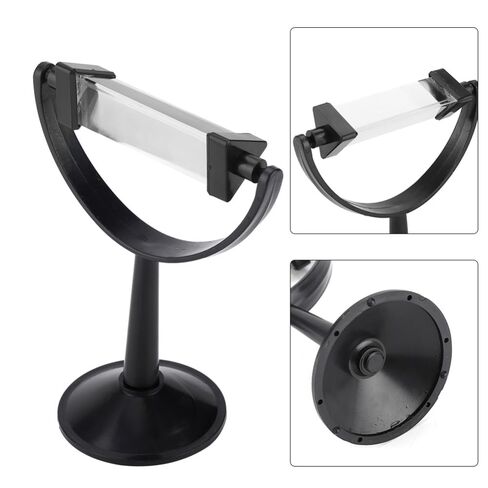 6.69 x 4.72in Optical Glass Triangular Prism with Stand, Equilateral Light Spectrum Prism for Physics Teaching, Science Experiments and Photography in Saudi Arabia