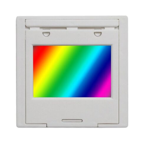 50x50mm 600 Lines/mm Transmission Holographic Diffraction Grating, Optical Component with Protective Case for Spectrum Analysis & Precision Testing(600 Lines) in Saudi Arabia