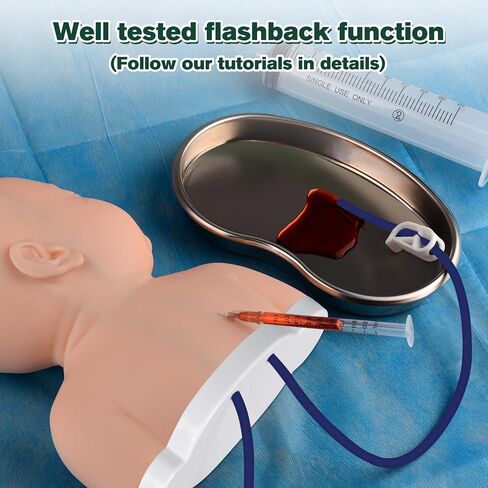 Ultrassist Pediatric IV Head Simulator Kit, Pediatric IV and Phlebotomy Practice Kit for IV Training, Venipuncture Skills, Injection Practice, Clinical Nursing Training in Saudi Arabia