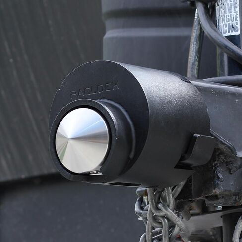 PACLOCK's 77-Series High Security Trailer Coupler Lock for 2-5/16" Couplers, High Security Rotating Disc, Integrated Stainless-Steel Cone Puck, Exclusive Key Number, Keyed Alike U-Pick! in Kuwait