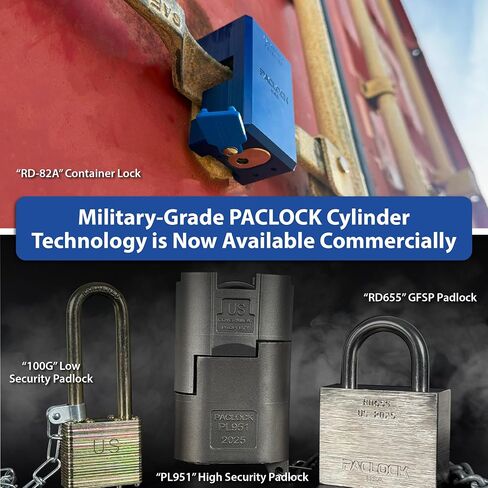 PACLOCK's 77-Series High Security Trailer Coupler Lock for 2-5/16" Couplers, High Security Rotating Disc, Integrated Stainless-Steel Cone Puck, Exclusive Key Number, Keyed Alike U-Pick! in Kuwait
