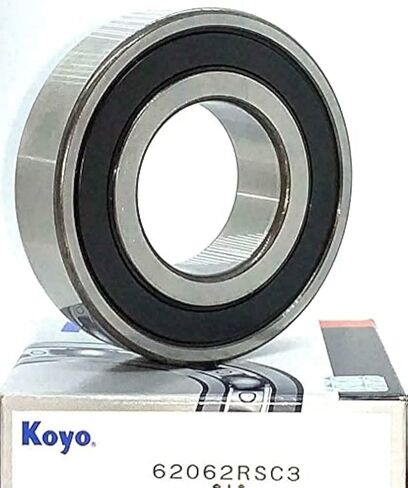 KOYO 62/28 2RS DEEP Groove Ball Bearing, Rubber Sealed 28x58x16 mm in Kuwait
