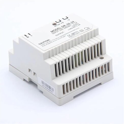 30 واط منفذ المصنع الدين السكك الحديدية إمدادات الطاقة 100-240VAC المدخلات AC110V /220 فولت إلى تيار مستمر 12 فولت 24 فولت DR-30W (24 فولت) in Kuwait