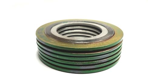 Sterling Seal 9000IR24316GR600X6 316L Stainless Steel Spiral Wound Gasket with 316SS Inner Ring and Flexible Graphite Filler, Pressure Class 600#, for 24" Pipe (Pack of 6) in Kuwait