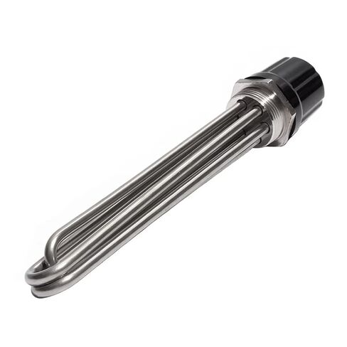 1 1/4 Inch/DN32/42mm 304 Stainless Steel Immersion Boiler Heater Electric Heating Element 3KW/4.5KW/6KW/9KW/12KW 1Pcs(380V,4.5KW 210mm 304SUS) in Kuwait