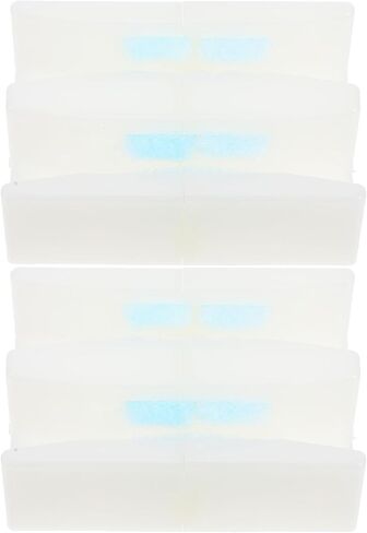 Toyvian 2pcs Sliding Shower Door Guide for Frameless Shower Doors with Abs Material and Integrated Design, Easy Installation and Silent Operation for Residential and Commercial Use in Kuwait