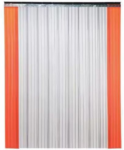 999-00630 Industrial PVC Strip Door Replacement for TMI 7 Ft. 3" L in Kuwait