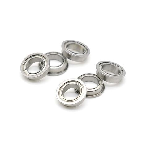 F6802ZZ 10pcs Flange Bearing 15x24x5 mm ABEC-7 Chrome Steel Metal Sealed High Speed Mechanical Equipment Parts in Saudi Arabia