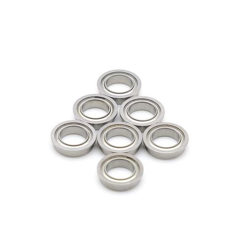 F6802ZZ 10pcs Flange Bearing 15x24x5 mm ABEC-7 Chrome Steel Metal Sealed High Speed Mechanical Equipment Parts in Saudi Arabia