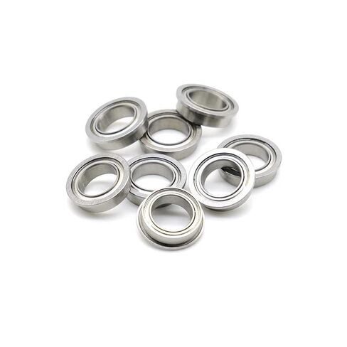F6802ZZ 10pcs Flange Bearing 15x24x5 mm ABEC-7 Chrome Steel Metal Sealed High Speed Mechanical Equipment Parts in Saudi Arabia