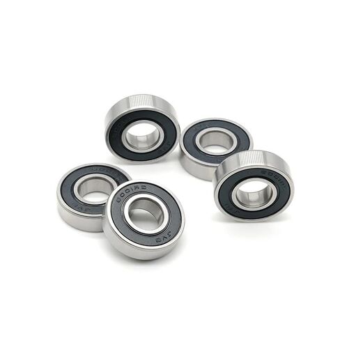 5PCS 6001RS 12x28x8mm Motor Grade Cover Sealed Deep Groove Ball Miniature Bearing 6001-2RS 52100 Chrome Steel in Saudi Arabia