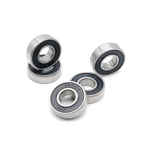 5PCS 6001RS 12x28x8mm Motor Grade Cover Sealed Deep Groove Ball Miniature Bearing 6001-2RS 52100 Chrome Steel in Saudi Arabia