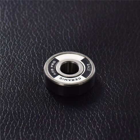 16PCS Si3N4 Black Ceramic Speed Bearing for Inline Skates Shoes Professional Race 608RS 7 Beads Bearings in Saudi Arabia