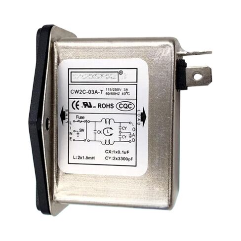 فلتر CW1D 220V 1A3A6A10A(CW2C-6A-T مفتاح أسود) in Kuwait
