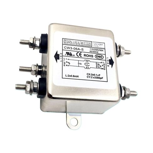فلتر CW1D 220V 1A3A6A10A(CW2C-6A-T مفتاح أسود) in Saudi Arabia