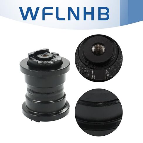 استبدال عجلة الجنزير السفلية WFLNHB للحفارة الصغيرة 20T-30-00070 | بديل لـ PC40-7 PC50UU2، عجلة المسار السفلية، أسود in Kuwait