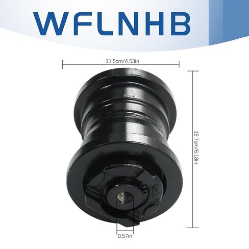 استبدال عجلة الجنزير السفلية WFLNHB للحفارة الصغيرة 20T-30-00070 | بديل لـ PC40-7 PC50UU2، عجلة المسار السفلية، أسود in Kuwait