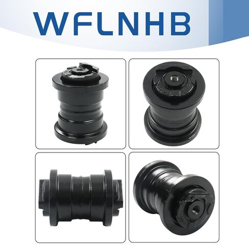 استبدال عجلة الجنزير السفلية WFLNHB للحفارة الصغيرة 20T-30-00070 | بديل لـ PC40-7 PC50UU2، عجلة المسار السفلية، أسود in Kuwait