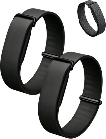 سوار من السيليكون متوافق مع Google Fitbit Air، حزام رياضي بديل بإبزيم كلاسيكي، مقاوم للماء والعرق، قابل للتعديل لتتبع الأنشطة بدون شاشة in Kuwait