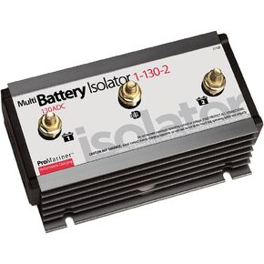 11132 - Aftermarket Replacement Battery Isolator - 130 AMP - 1 Alternator - 2 Battery Compatible with ProMariner in Kuwait
