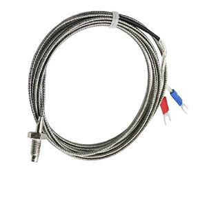 M8 Screw K Type E 1Meter 2M 3 Meters 4M 5M Wire Cable Connector Thermocouple Temperature Sensor for Temperature Controller | M8 Type E 1M in Saudi Arabia