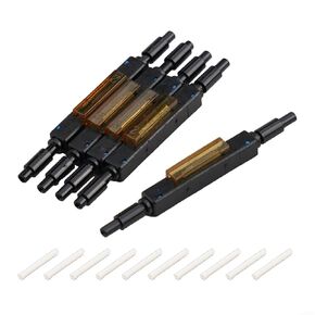 FABULETTA Fiber Optic Quick Connector L925B Mechanical Splice with Metal V-Groove for FTTH Engineering and Drop Cable Repair 0.25mm 0.9mm High Stability Low Loss Field Assembly Unit (5 Pack)(5pcs) in Saudi Arabia