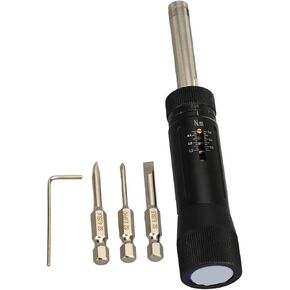 Marhynchus Adjustable Torsion, 0.2 to 1.2N.m Manual Torque with Audible Alarm and Dual Scale, for 1/4in Interface Standard Sockets in Kuwait